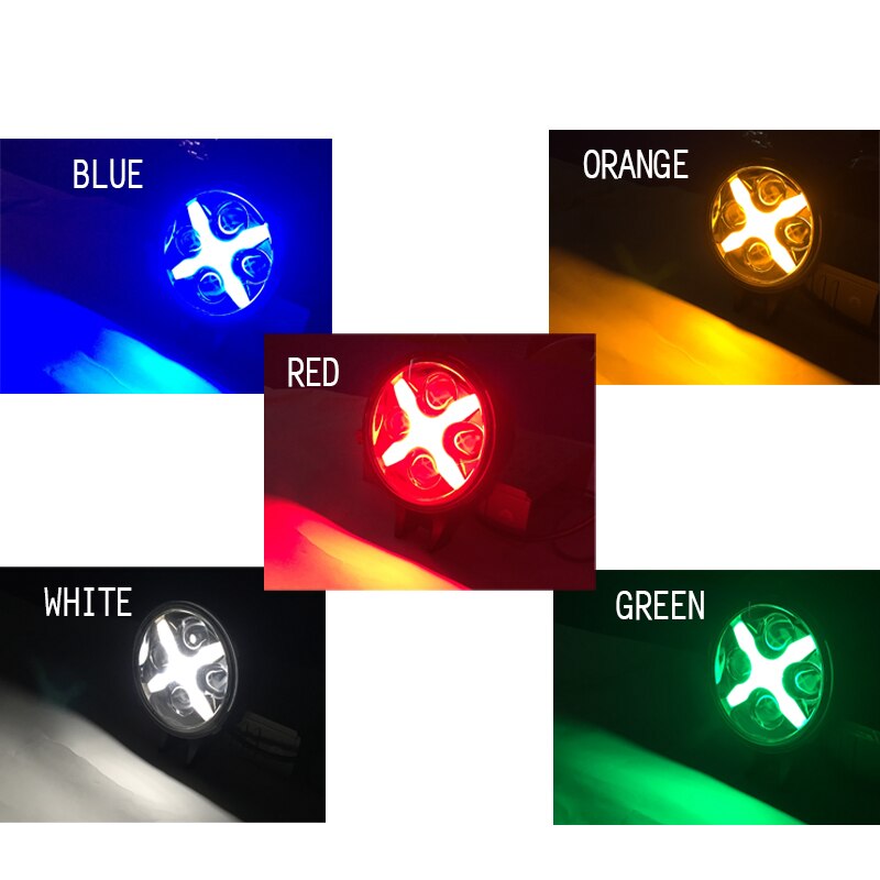 MOVOTOR 12V Led Spotlight Work Lights for 4x4 ATV SUV Off-road Vehicle Led Auxiliary Light