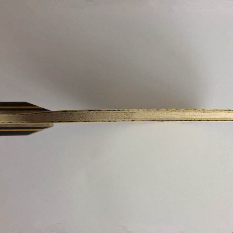 Lemuria ZL carbon table tennis blade 5 layers wood 2 layers ZL carbon offensive long handle horizontal grip ping pong racket