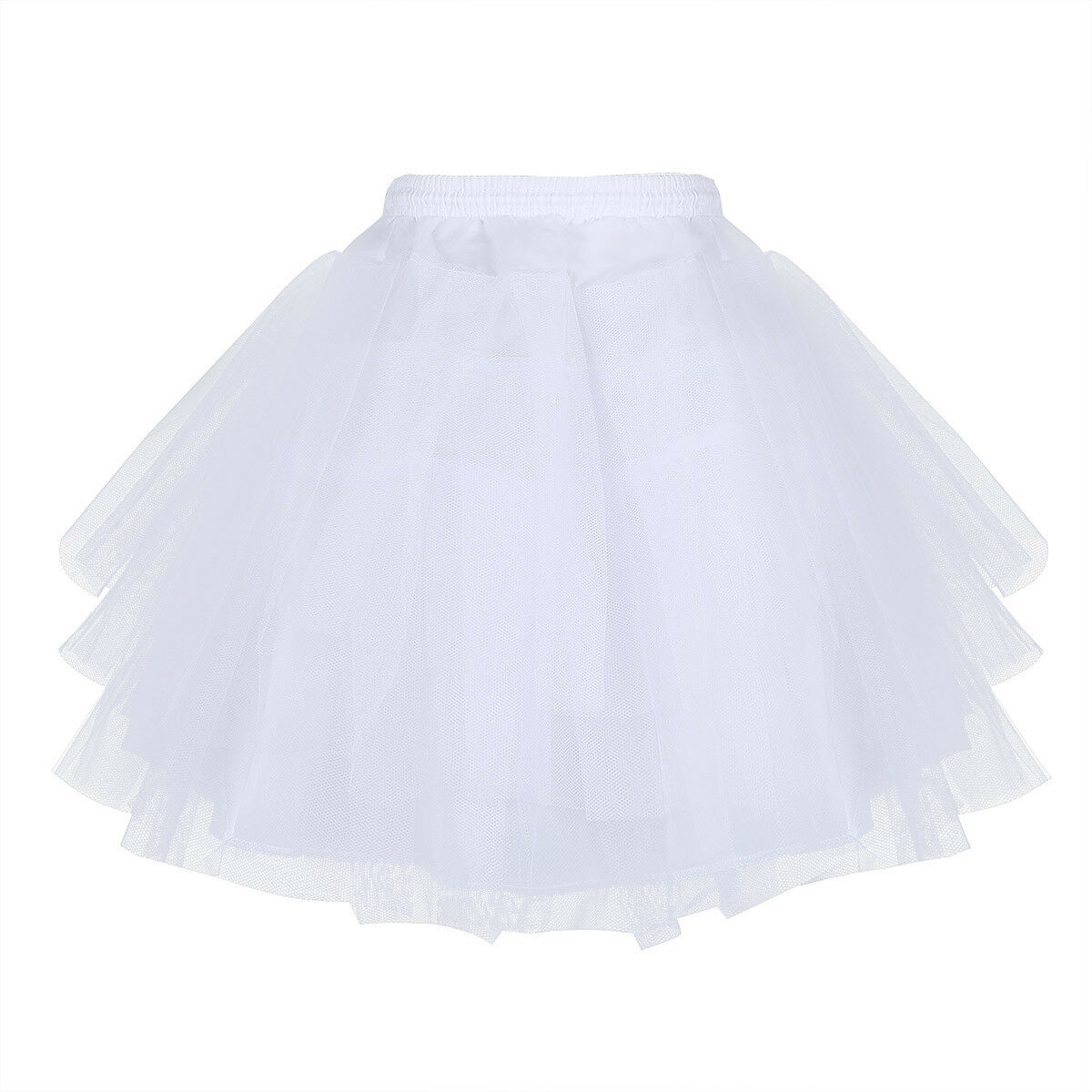 Flower Girl Dress Kid Children Underskirt Wedding Crinoline Petticoat Tutu Skirt 2023: Default Title