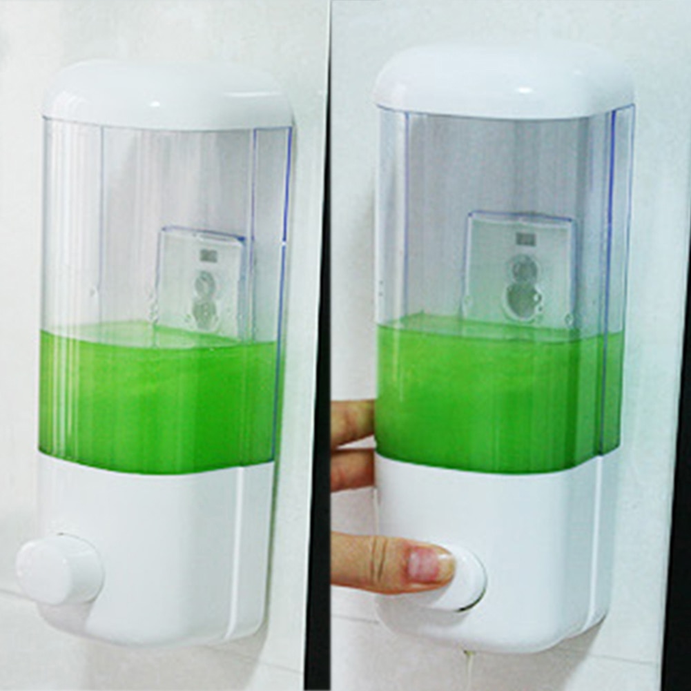500ML/1000ML Soap Dispenser Liquid Hand Wash Toilet Loo Bathroom Shower Gel Pump Wall Mounted