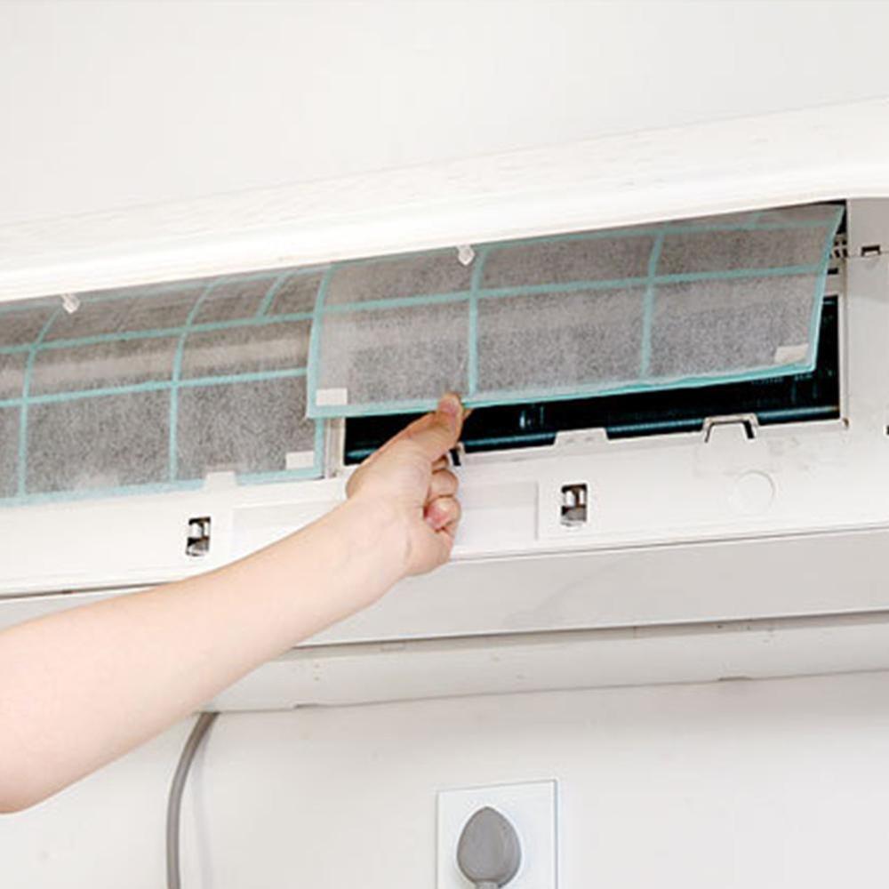 Can Cut Household Air Conditioner Filter Dust Dust Purification Paper Two Net Dust Pack Air Air Conditioning Air Outlet Fil I0L8