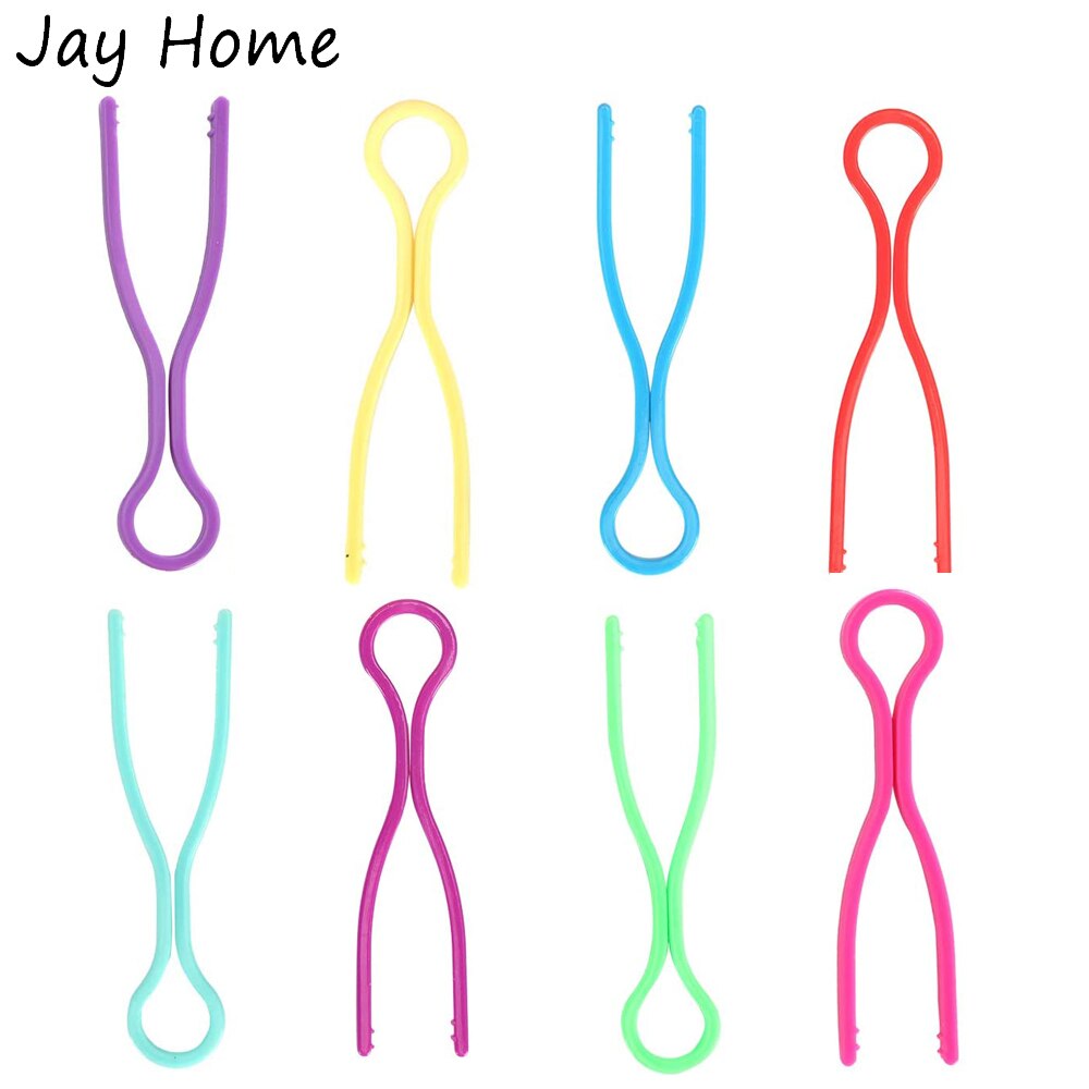 30Pcs 4 Kleuren Plastic Spoel Draad Houders Draad Spoel Clips Klemmen Voor Diy Klossen Borduurgaren Spoelen Organiseren