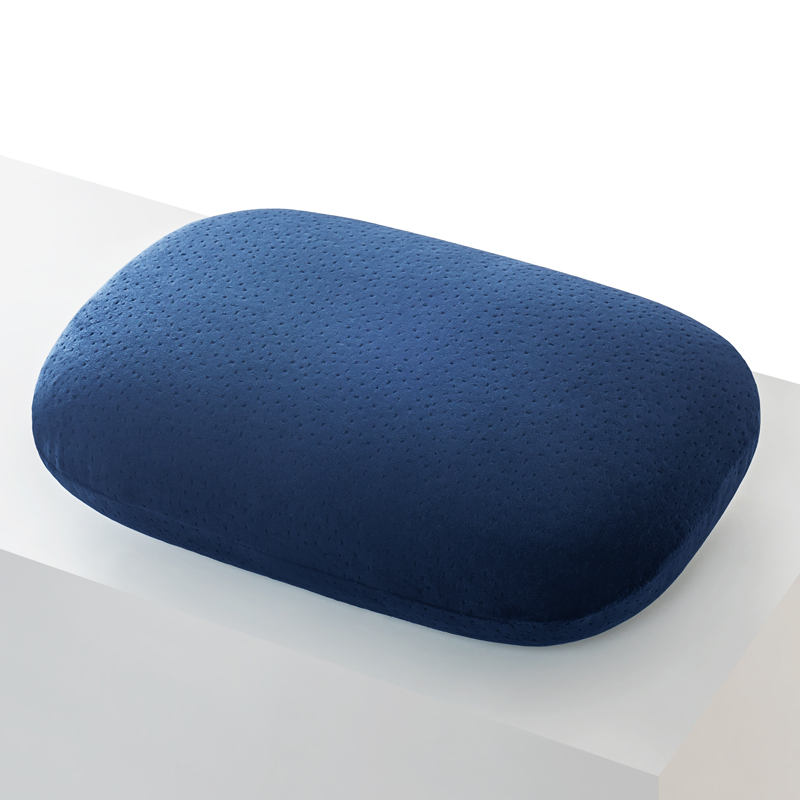 Almohada multifunción de espuma viscoelástica para el cuello, almohada de viaje suave de rebote lento para dormir, masaje de salud Cervical, almohadas para siesta: green