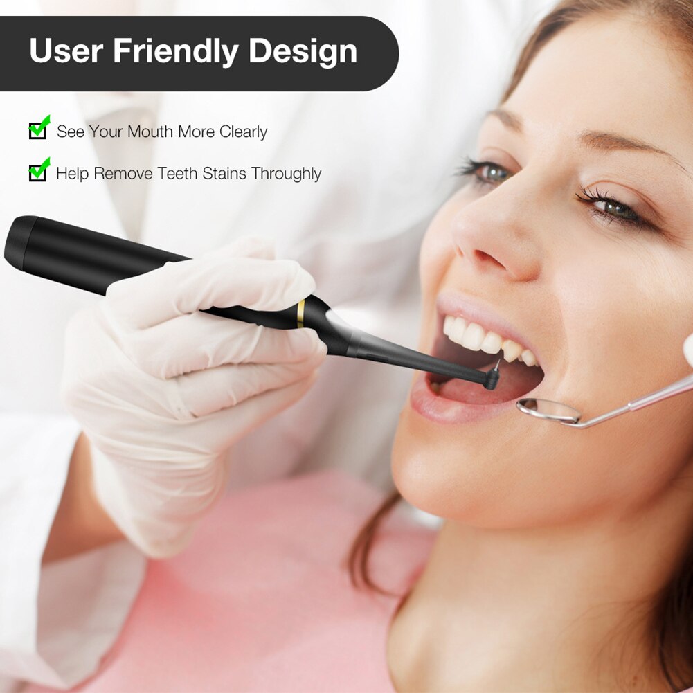 Household Dental Calculus Remover Electric Tartar Remover Tartar Ultrasonic Whitening USB Rechargeable Tooth Cleaner Portable