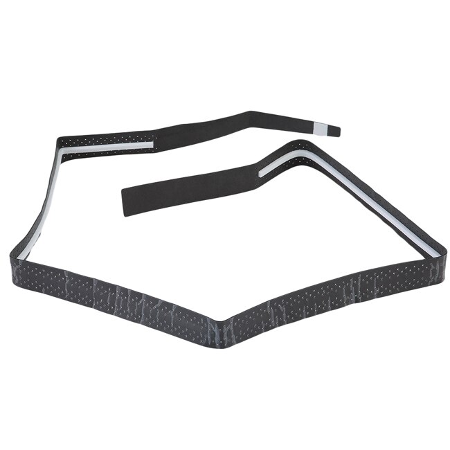 Bærbar, ingen glidende racket over greb, tennis badmintonstænger, sport, gymnastiksal, anti-slipabsorbering, rackethåndtag, tape overgrip: Sort