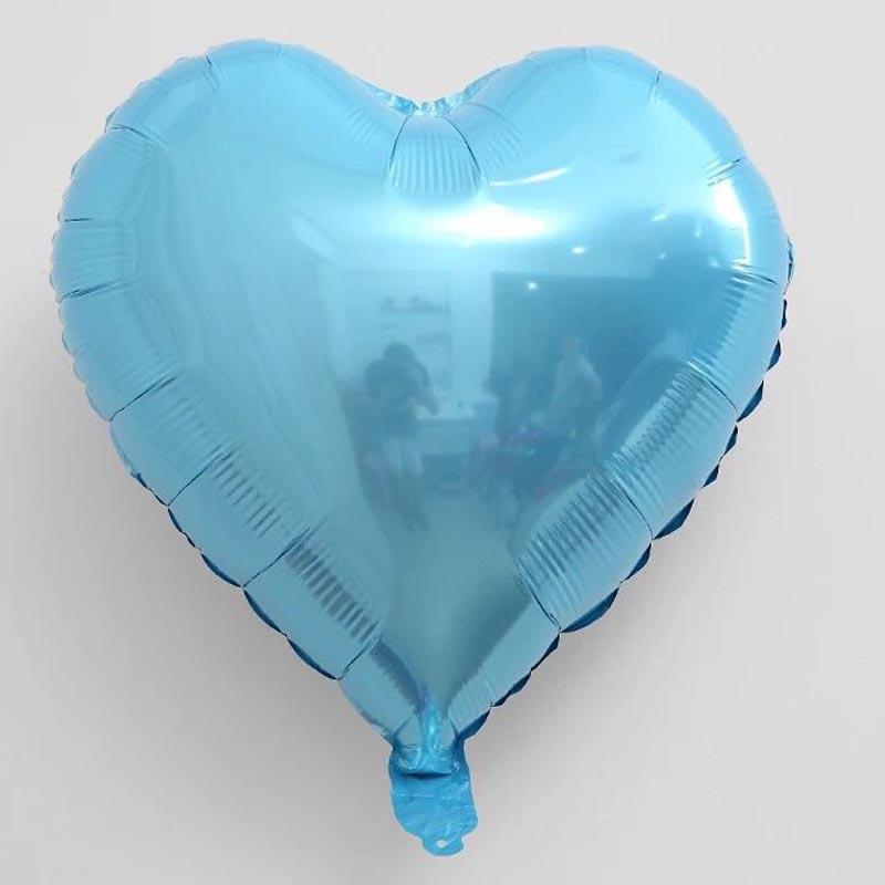 18 tommer hjerteballoner aluminiumsfolieballoner fødselsdag valentinsdag bryllup fødselsdagsfest dekoration julepynt