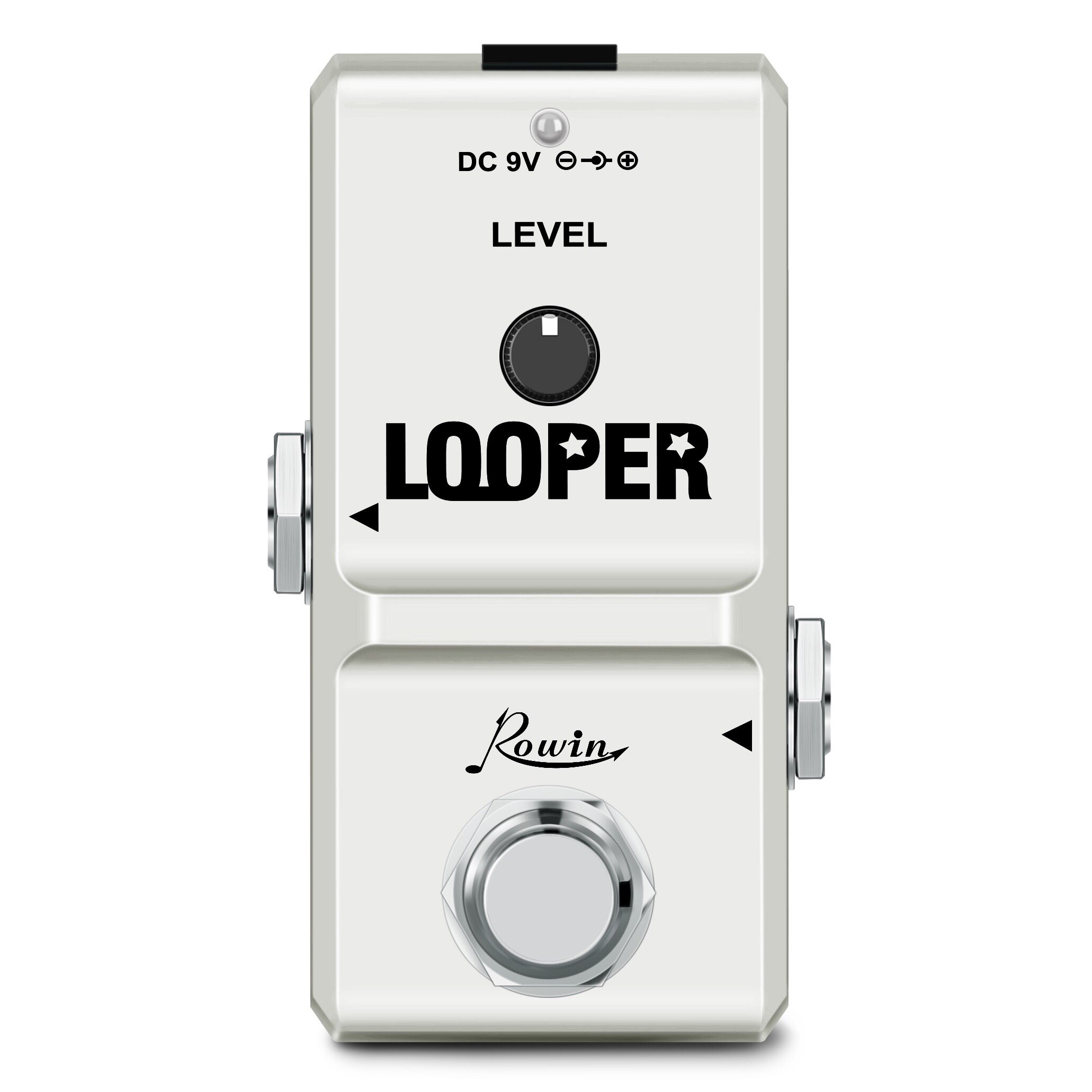 Rowin LN-332A Gitaar Mini Loop Tf Geheugenkaart Pedaal Looper Effect Pedalen Voor Elektrische Gitaar 10 Min Opname