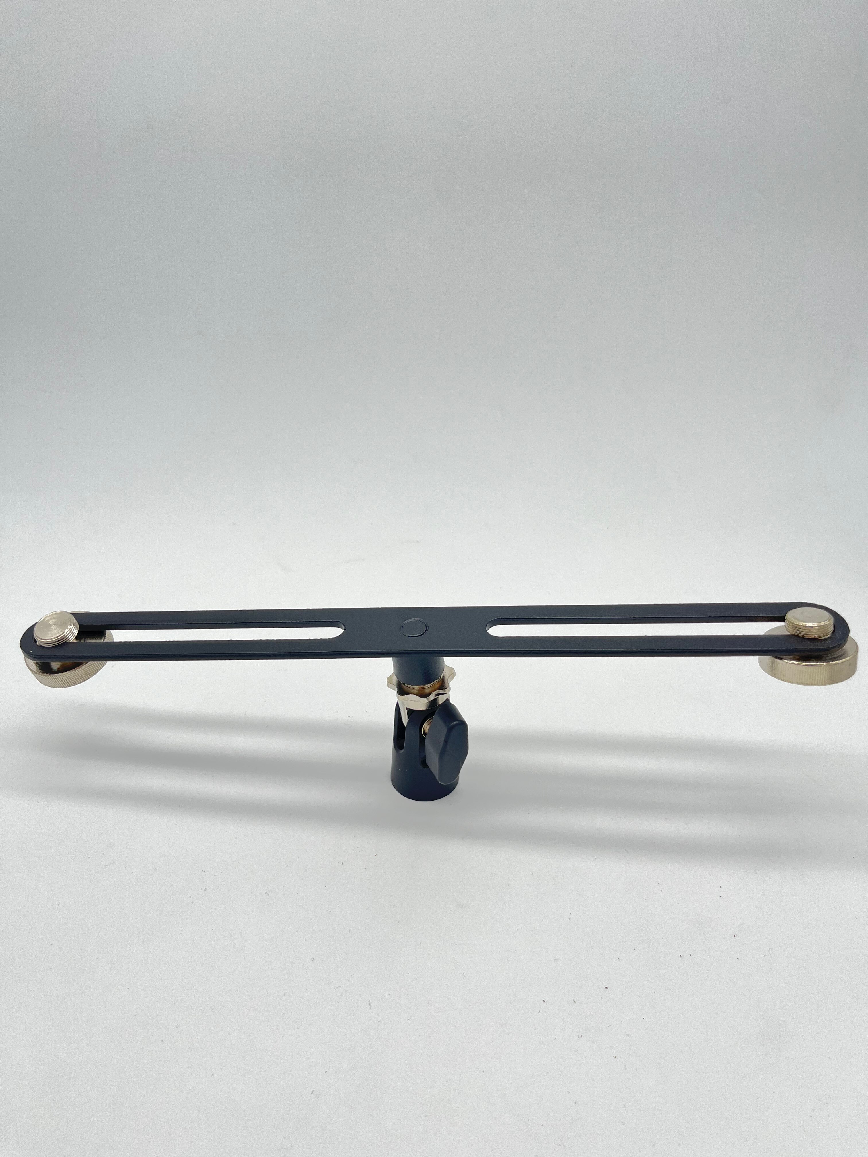 Alctron MAS020 double microphone stand stereo recording dual microphone stand