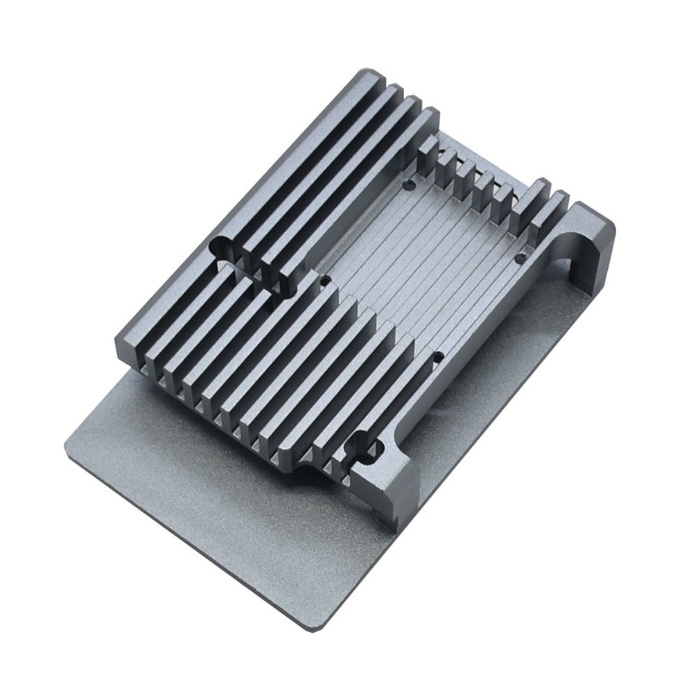 Voor Raspberry Pi 4 Model B Aluminium Case, passieve Koeling Aluminium Beschermende Shell Metalen Behuizing Voor Raspberry Pi 4 Mod