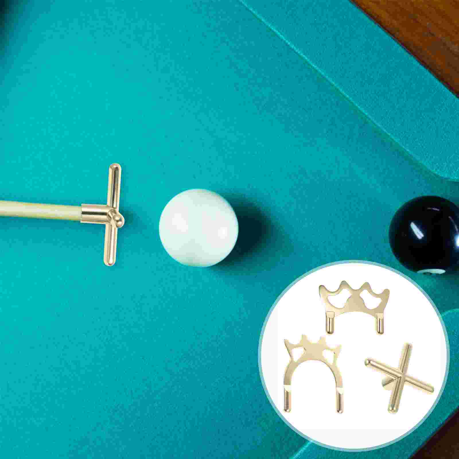 4Pcs Bridge Billiards Accessory Pool Bridge Rust-proof Billiard Bridge Snooker Bridge for Stick Cue Billiard