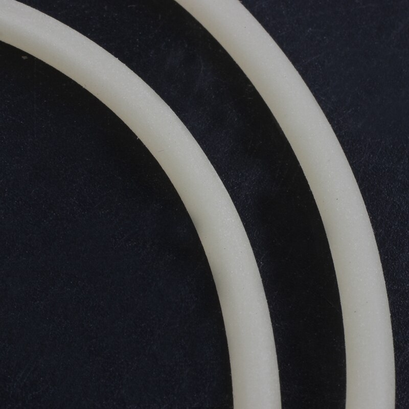 Fietsventiel kern zacht rubber latex slang 40cm lengtes 5 stuks ivoor