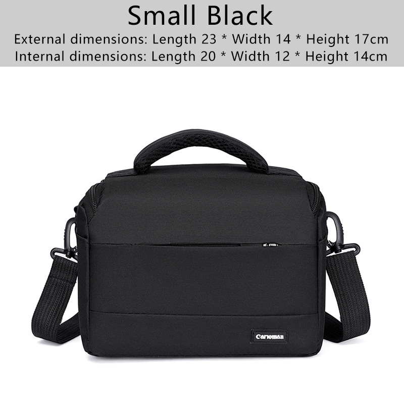 Backpack Camera Bag Organizer Shoulder Bag Storage Case Bag For Camera Photo Sling Camera Case Protect Photography Bag: Small / Red