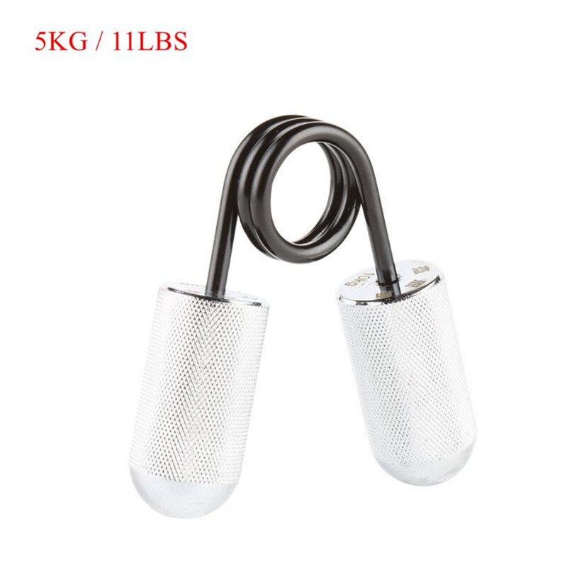 5kg-40kg Hand Finger Greifer EIN Typ Greifer Finger Trainer Trainer Fitness Hand Schwere Griff Finger Expander Hand Handgelenk-stärkungsmittel-Ball: Silber--5KG-11LBS