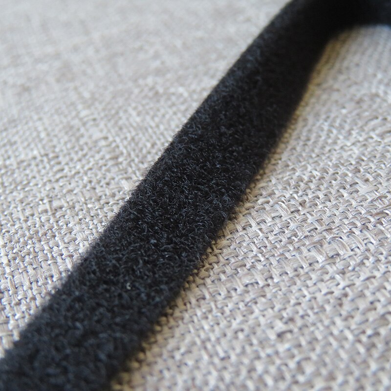 1cm magic tape hook and loop double sided Velcro fastener without glue for bow tie wire strap desktop sewing garment accessory