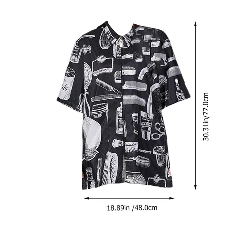 Uniforme de coiffeur , vêtements de travail pour coiffeur: black S