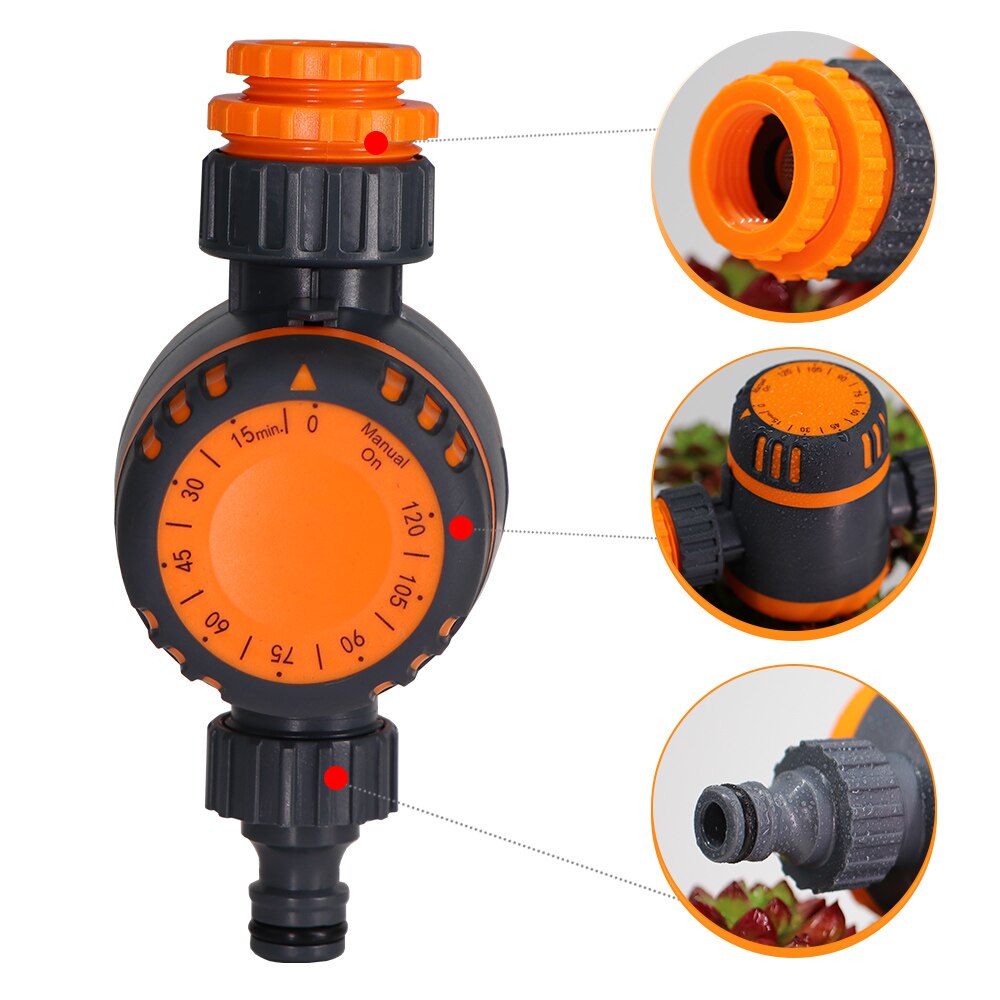 Drip Watering Timer Automatische Irrigatie Controller Intelligente Thuis Mechanische Water Timer Voor Greenhouse Slang Tuingereedschap