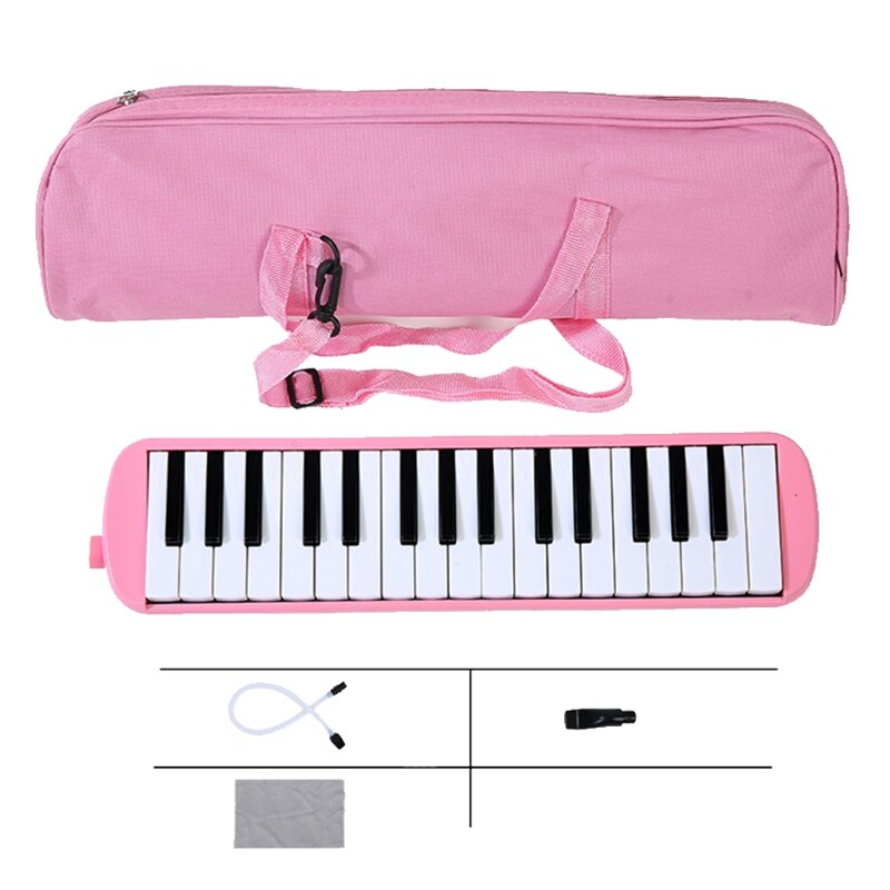 32-Key Melodica, Professionele Mond Melodica Keyboard Orgel Melodica Instrument Kit Voor Volwassenen, Studenten En Kinderen: PK