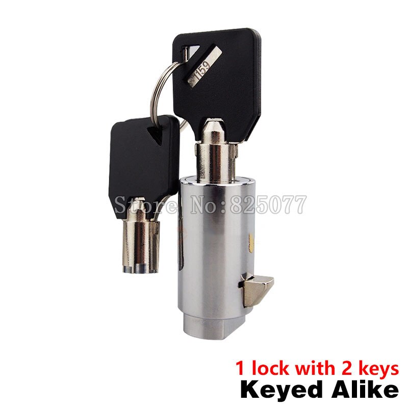 1PCS Universal Replacement Plug Lock for Snack/Soda Vending Machine with Key JF1333