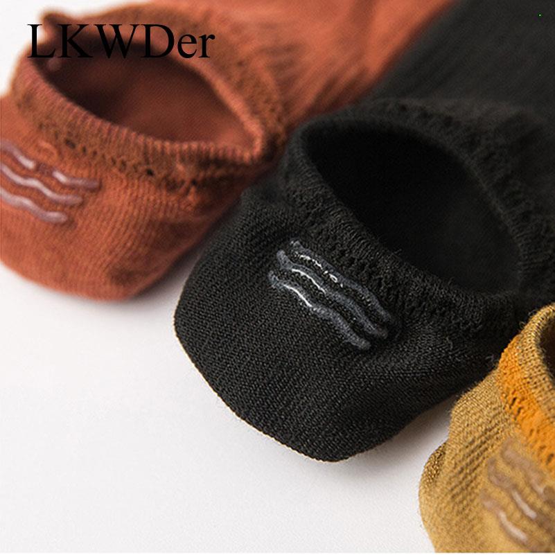 3 Pairs/lot Womens Cotton Invisible No Show Socks Short Socks Cute Thin Ankle Boat Socks Non-slip Summer Silicone US $ 5