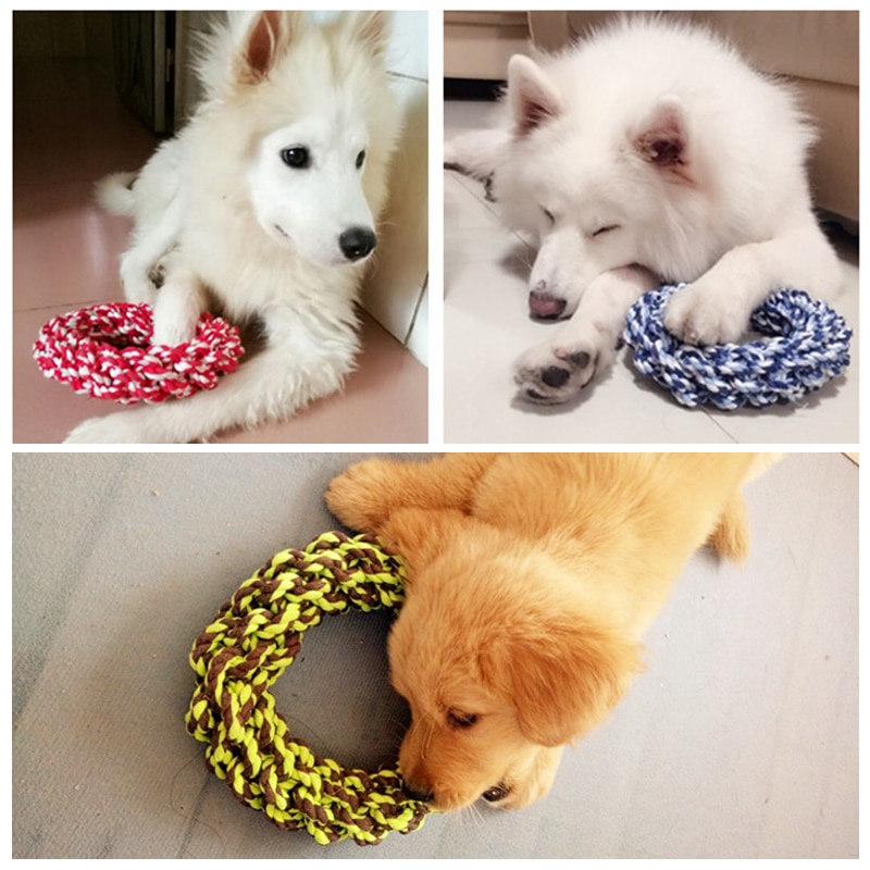 Bite Resistant Big Dog Chew Toys for Large Dogs Interactive Goldern Retriever Play Game Rope Knot Toy Pet Shop Dog Accessories