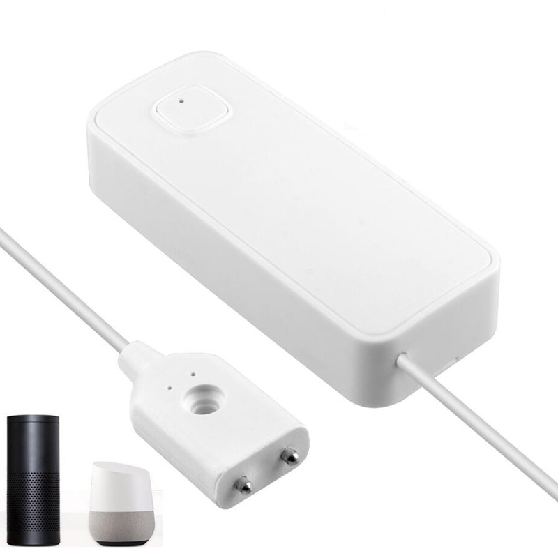 WiFi smart Water Leakage Sensor Water Alarm Compatible With APP Connection Easy Installation