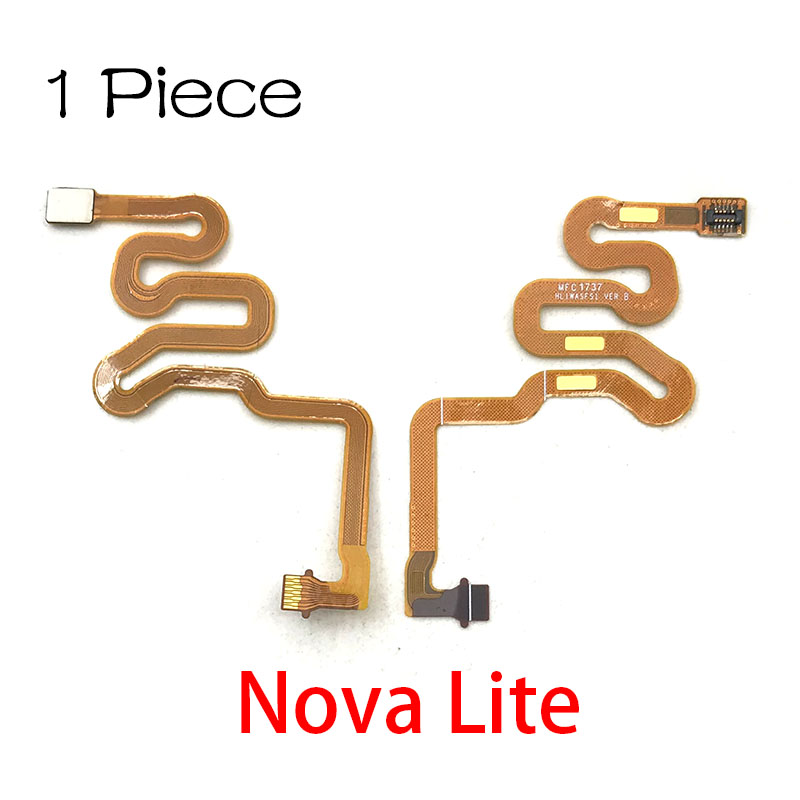 For Huawei Nova 3 3i 4 4e 5 5i Pro P10 P20 Pro P30 Lite Home Button Fingerprint Touch Id Sensor Connector Flex Cable: Nova lite