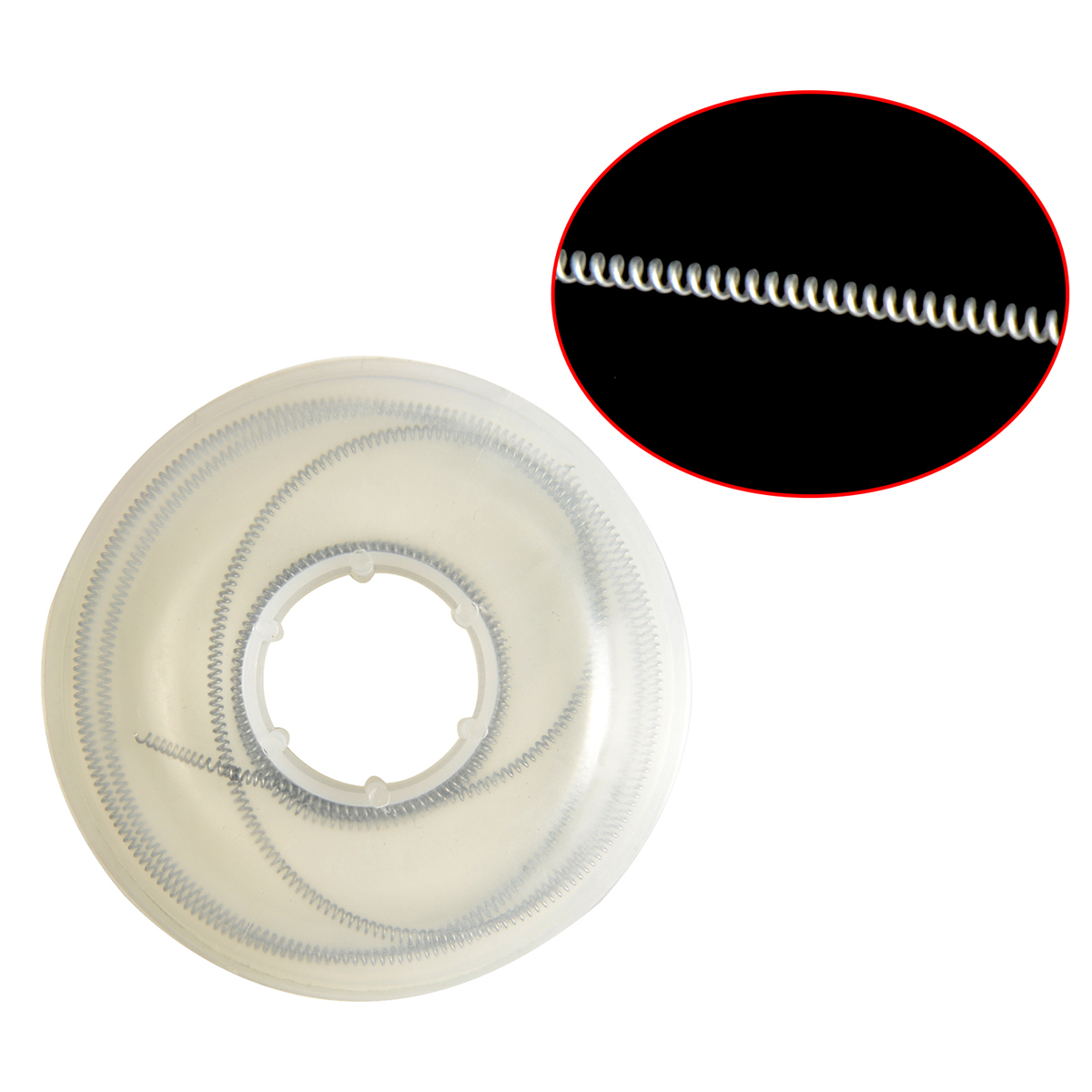 Resorte de bobina abierta Niti de ortodoncia Dental 1 unidad/rollo de diámetro. 010/012x030 pulgadas 914mm 3 pies