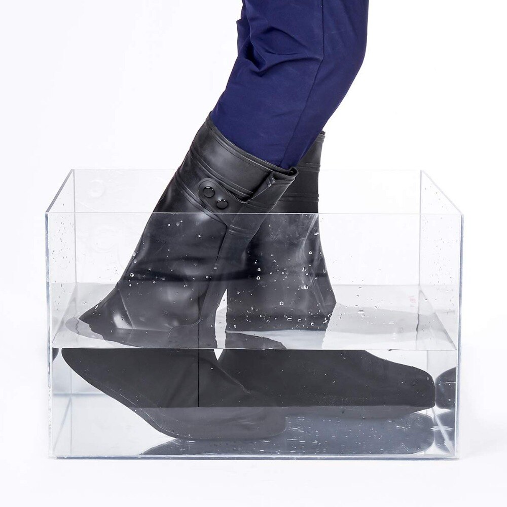 Neue Motorrad Anti-Unterhose Wasserdicht Regen stiefel schuhe abdeckung Überschuhe mit Hervorragende Elastizität und Faltbare