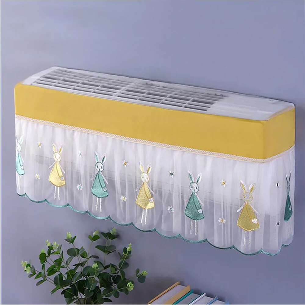 Air Conditioner Cover Hanging Air Conditioning Cover All-inclusive Protective Case for Air Conditioner Decorative Dust Covers
