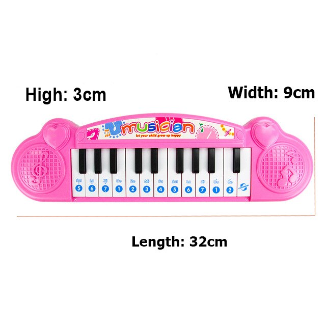 Elektronisk tastatur begyndere baby tidlig barndom musik legetøj til børn spædbørn lille klaver til baby
