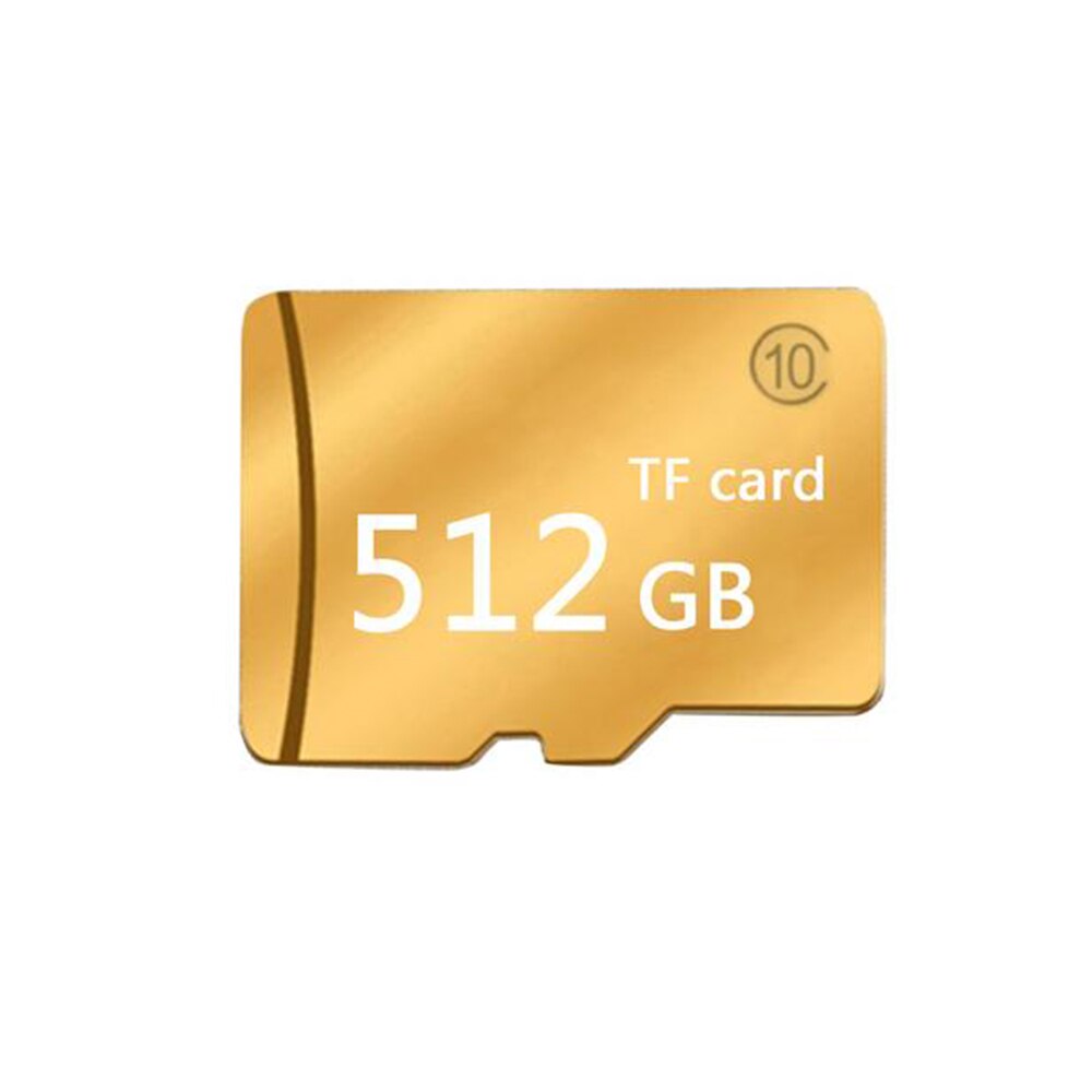 Golden Micro SD Memory Cards 16GB/32GB/64GB/128GB/256GB High Speed Class 8 micro SD Card 128gb 256gb TF Card for Phone/Tablet PC: 512G