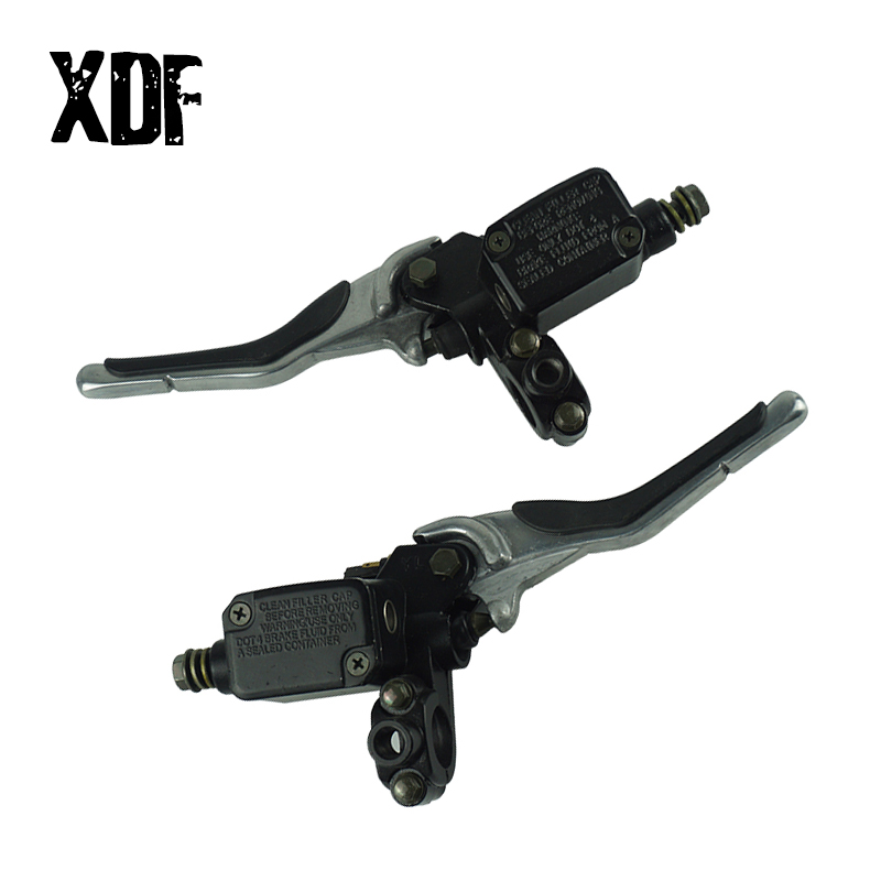 Xdf 1 par bageste bremse hovedcylinder venstre og højre håndtag til yamaha aerox  yq50 1997 mbk nitro