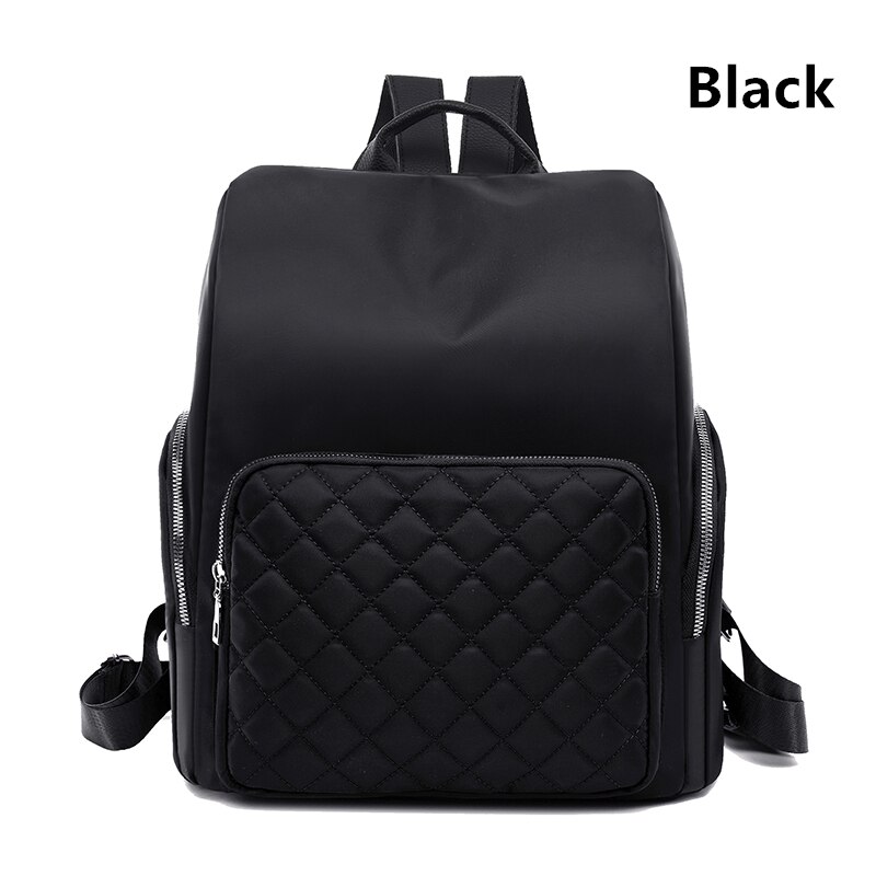 Mochila multifunción antirrobo para mujer, mochila Oxford impermeable, a la , para el Campus, para viaje y ocio: Negro