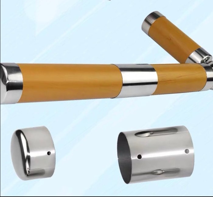 60mm pvc rør gelænder trappekobling