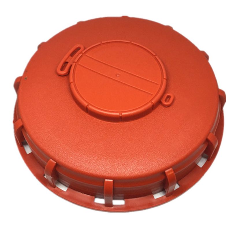 Adaptador de tapón de tapa de tanque IBC de plástico con válvula de bola a prueba de fugas y a prueba de polvo