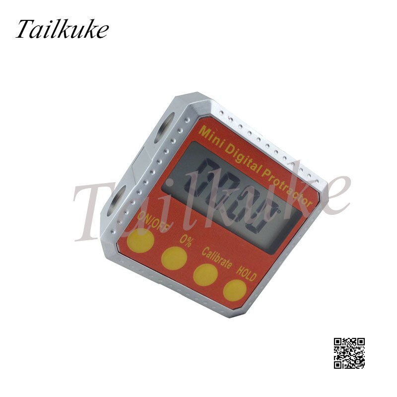 Electronic Digital Level Display Inclinometer Angle Gauge Meter Angle Measurement 360 Degree Magnetic Angulometer Angle Box