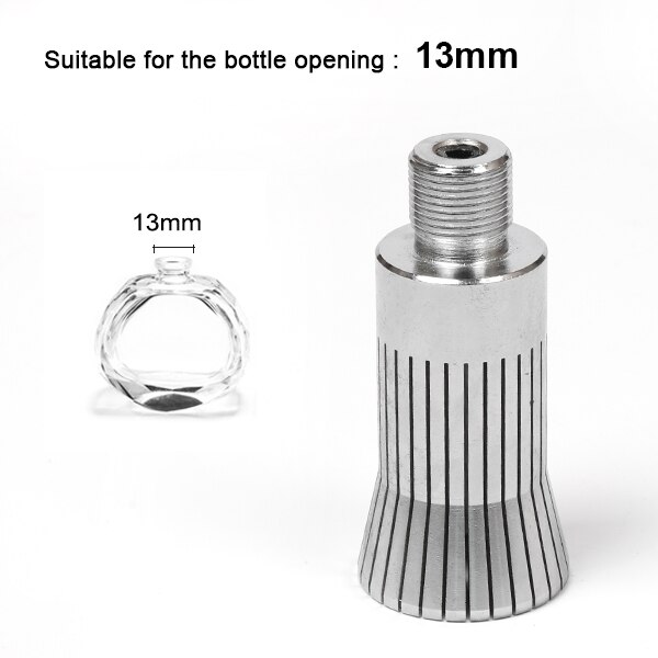 Zonesun Aftopping Hoofd Voor Parfum Cap Krimpen Machine Capper Metalen Cap Persmachine Capping Machine: 13mm