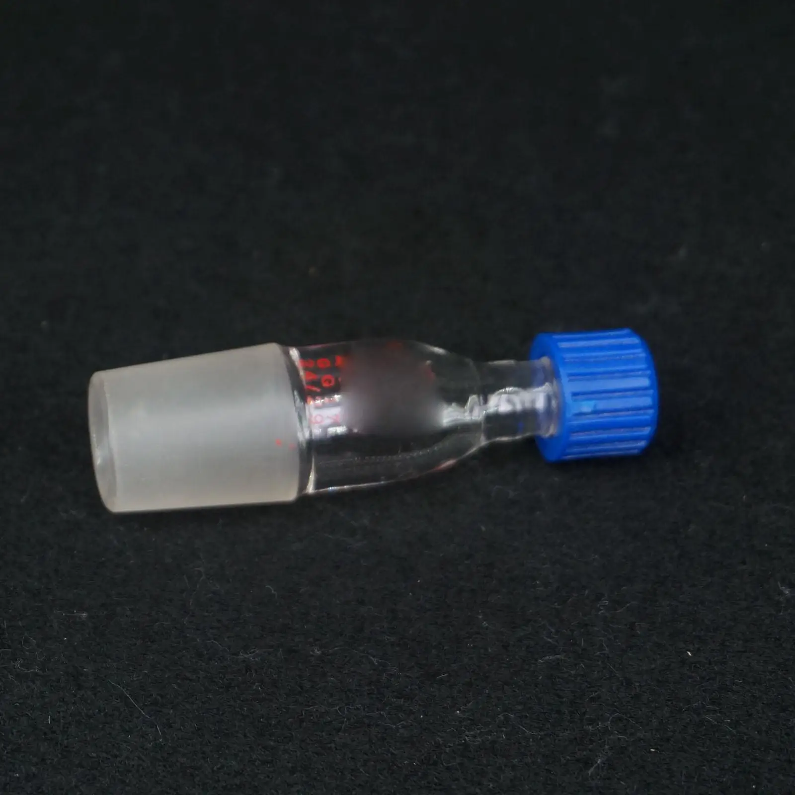 24/29 Stopper Ground Joint Lab Glass Bushing Thermometer Adapter With Screw Cap