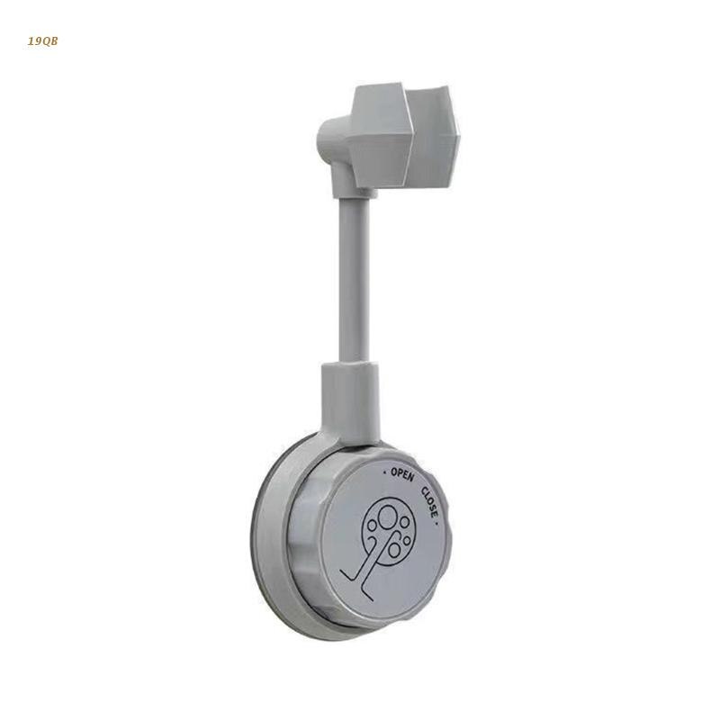 Suction Cup Shower Head Holder Handheld Showerhead Bracket Adjustable Shower Holder Removable Handheld Showerhead Rack 19QB: High-grade grey