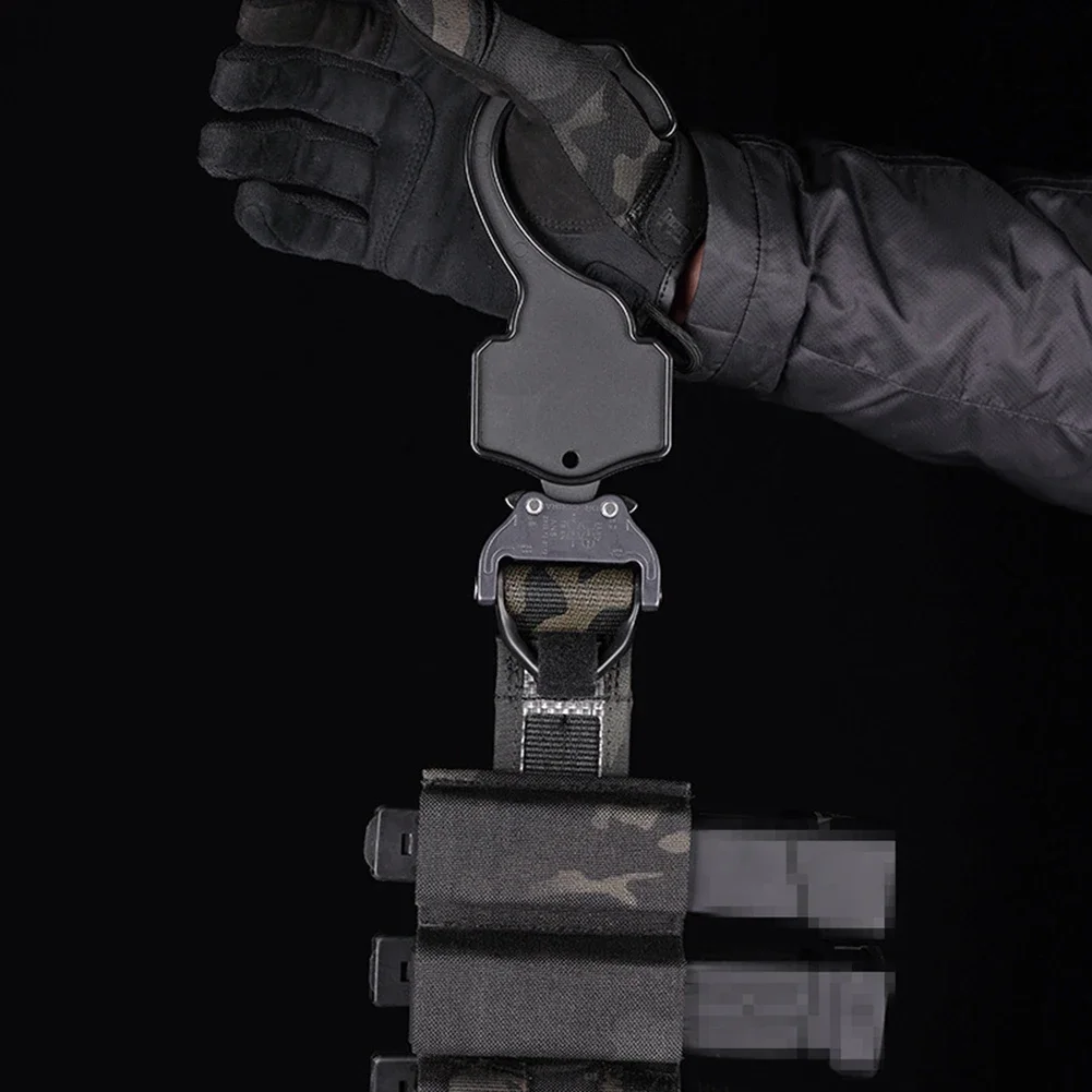 Cabide de caça leve para cintos com fivela cobra, cintura masculina, pendurar armário, exibição de implantação rápida, acessórios de suspensão