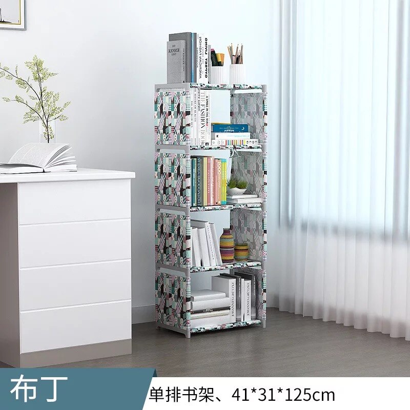 2/3/4 schicht Montiert Bücherregal Ecke Schrank Kleinigkeiten Buch Lagerung Organizer Einfach ziehen um Regal Bücherregal freundlicher Wohnkultur: 13
