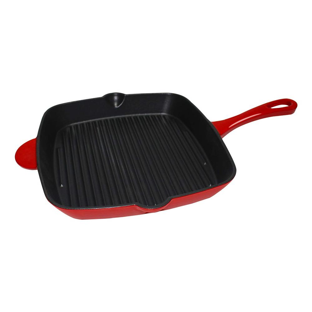 Thick Cast Iron Enamel Round Frying Pan Non-stick Iron Enamel Pot Soup Pot Cast Iron Pot Kitchen Cooking Tools