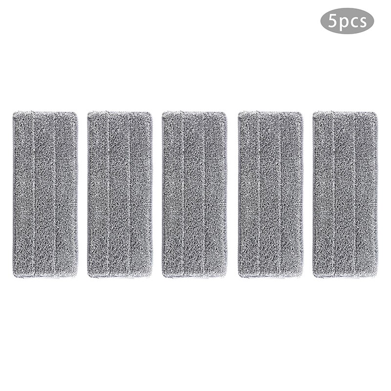 1/3/5/10 Stuks Microfiber Mop Vervanging Heads Wasbare Spray Mop Hoofd Huishoudelijke Vloer Schoonmaken Schuren pad Accessoires