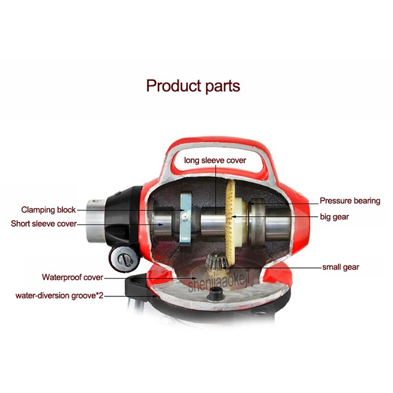 Automatic Dredge Machine GQ-80 Electric Pipe Dredging Sewer Tools Clear Toilet Blockage Drain Cleaning Machine 1PC