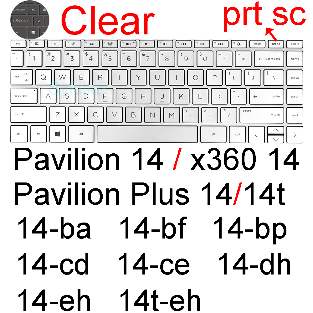Funda de teclado para HP Pavilion 14 14-eh 14-cd 14-ab 14-ce 14-bp 14-ba 14-al 14-e 14- n 14-r dv4 dm4 funda protectora de silicona: Oro