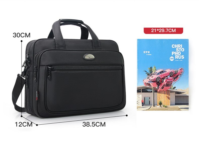 Men Business 14 Laptop Bag Office Briefcase Travel Messenger handbag Tote men Computer Work Bag Business Trip File Package