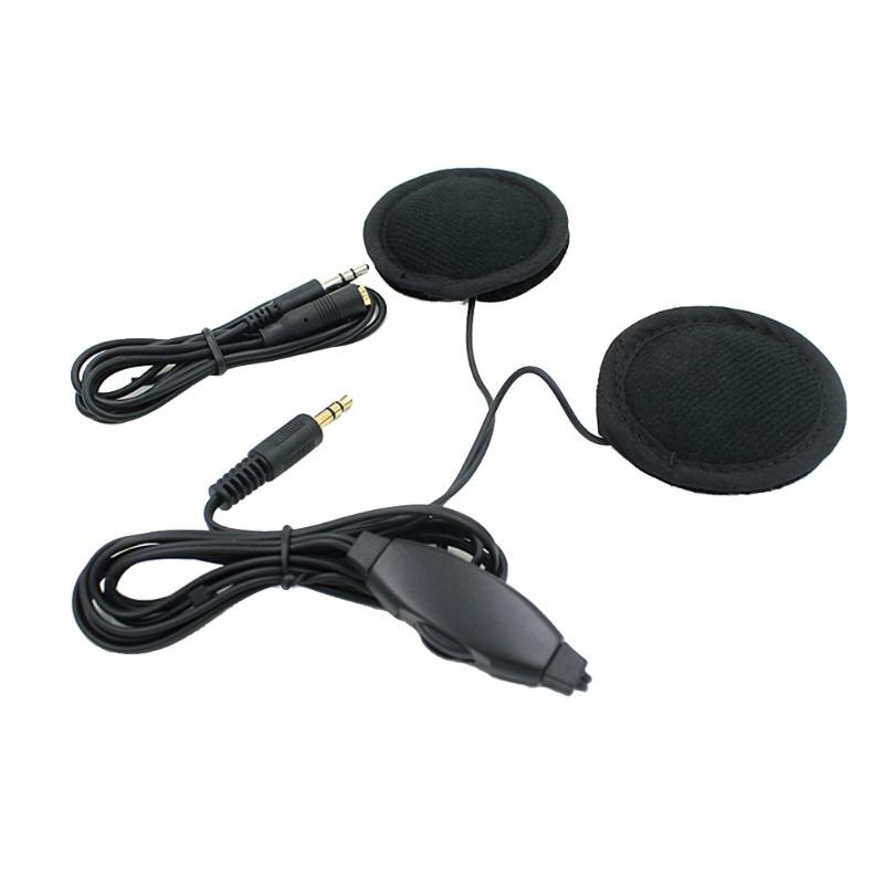 Altavoces para casco de motocicleta cascos con auriculares, MP3, MP4, GPS, teléfono móvil