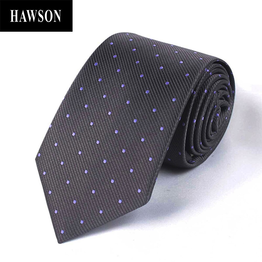 Hawson lille prik til mænd i sort, herre slips til erhverv, skjorter til mænd, tilbehør til mænd