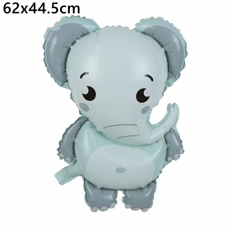 1 stücke Grau Hase Ballon Lange Ohren Kaninchen Helium Ballon Baby Dusche Hochzeit Geburtstag Party Dekoration Aluminium Folie Ballon: 11