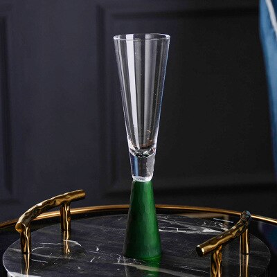 StonKraft Gegraveerde messing beker Champagne glazen fluiten Coupes Wijnglas Set